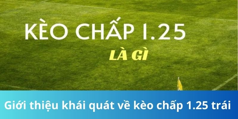 Giới thiệu đôi nét khái quát về kèo chấp 1.25 trái